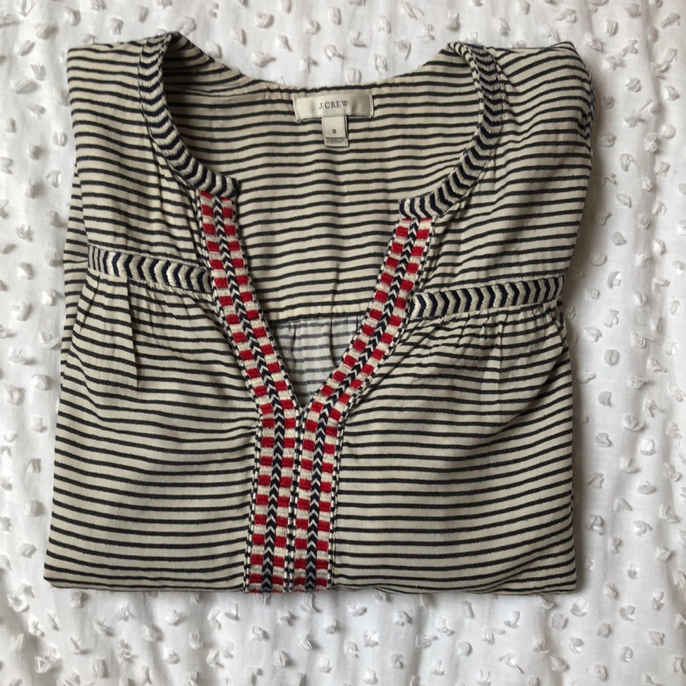 Long sleeve J crew blouse